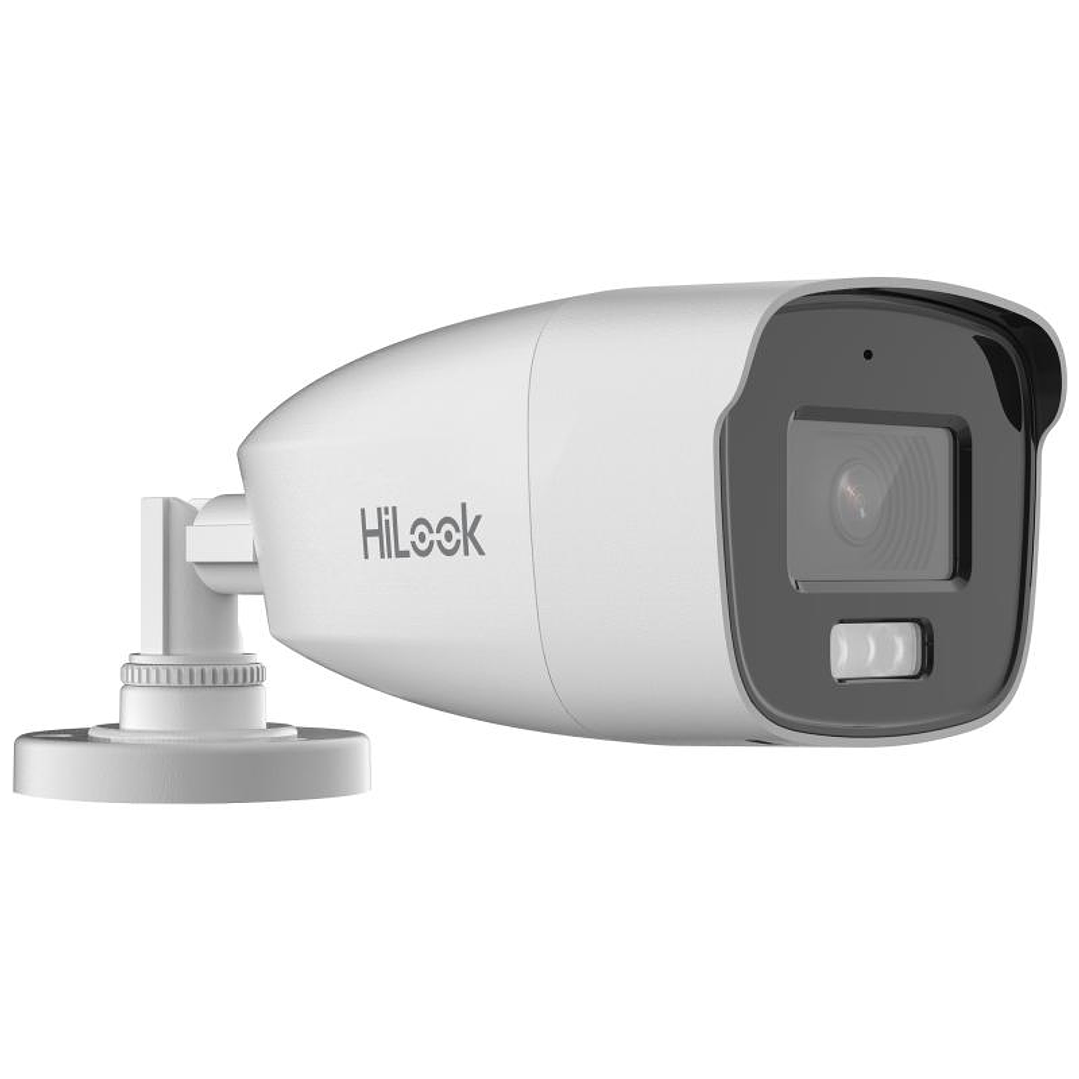 CÁMARA TIPO BALA FIJA CON AUDIO Y LUZ DUAL DE 2 MP IR 40 M - THC-B227-LMS 2