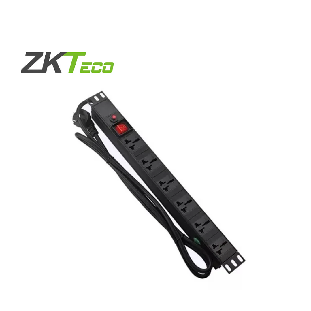 ZKTECO ZKPDU-6U Regleta supresor de pico 6 tomas 15Amp 1