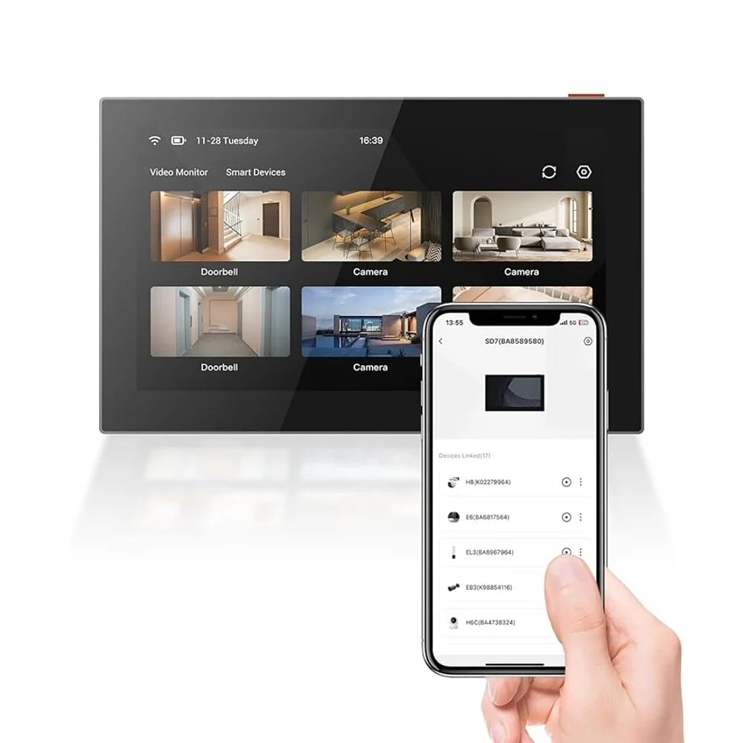 Monitor EZVIZ WIFI táctil 7