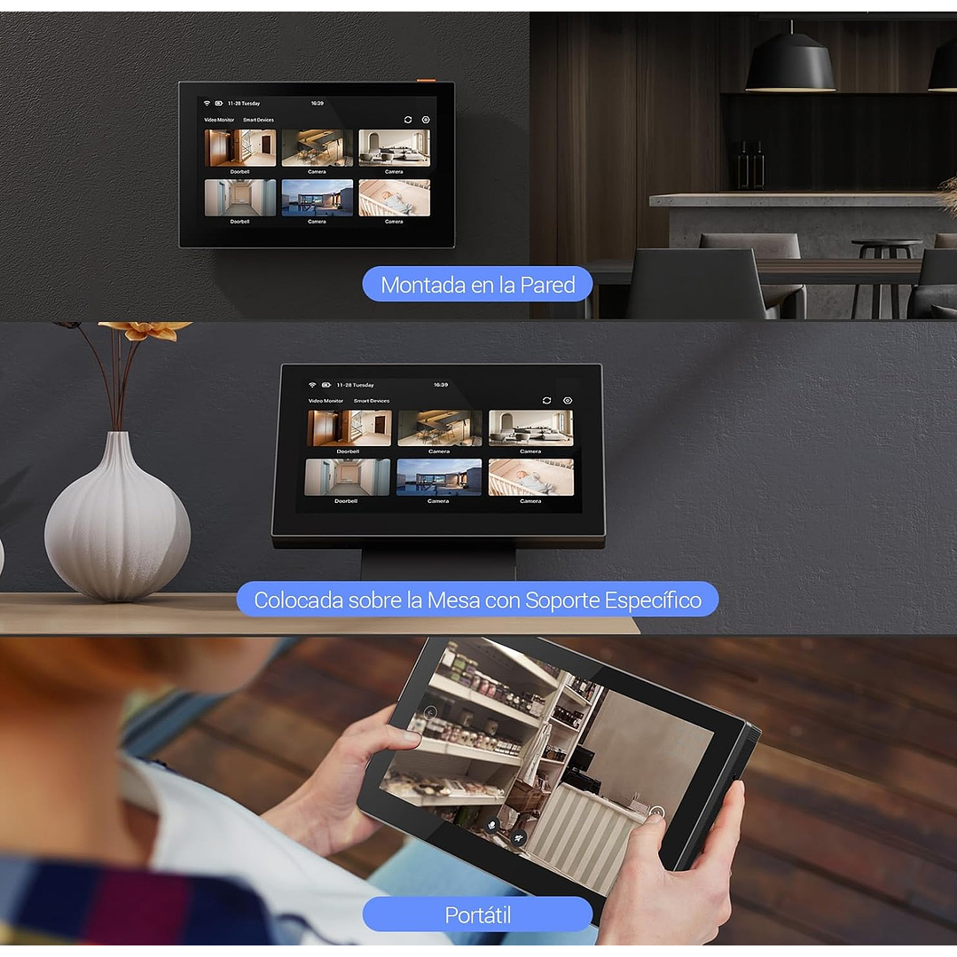 Monitor EZVIZ WIFI táctil 7