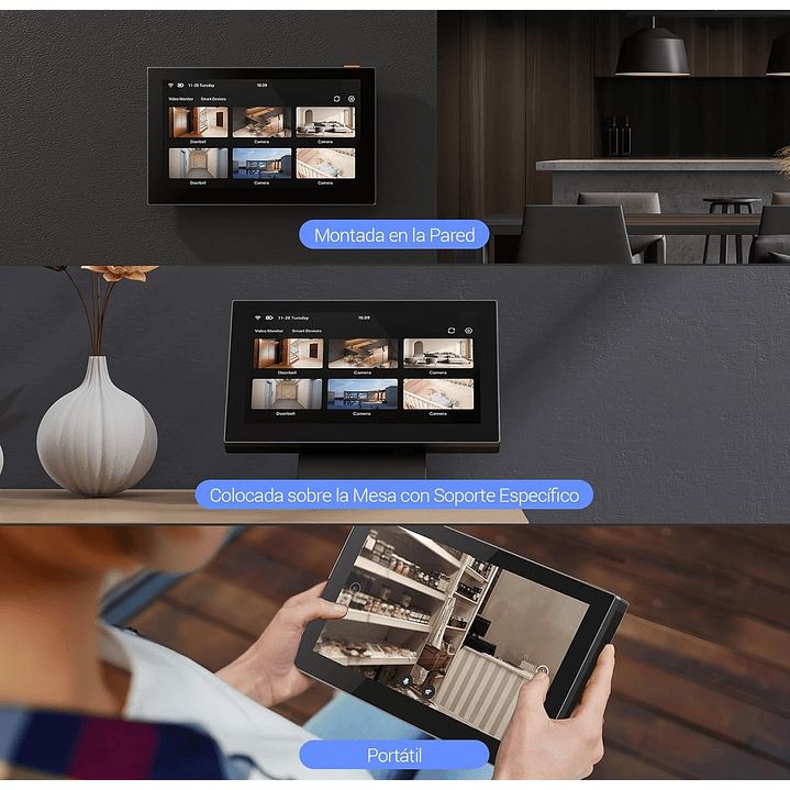 Monitor EZVIZ WIFI táctil 7