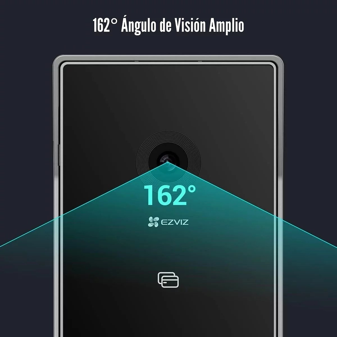 Timbre Videoportero EZVIZ WIFI 2K con Monitor touch 7