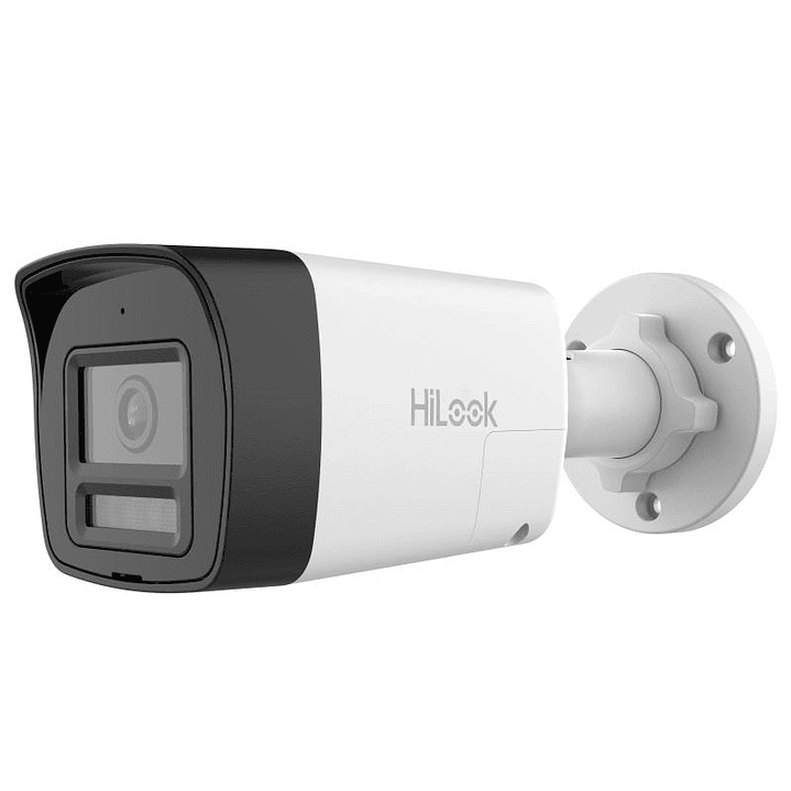 Cámara Mini Bullet Analógica 2MP IR 25m Audio Bidireccional HILOOK THC-B127-LPTS 1