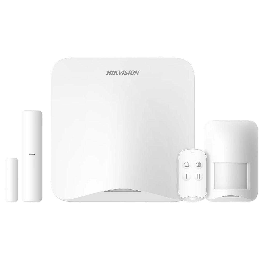 Kit Alarma AX Home Hikvision WiFi 16 Zonas HK-DS-PA201P-KIT-16WB Incluye Pir+CM+Pulsador 2