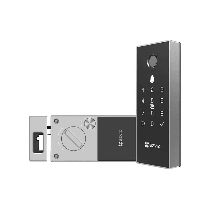 Cerradura Smart C/Huella, Tarjeta y Teclado WIFI EZVIZ CS-DL03-PRO 1
