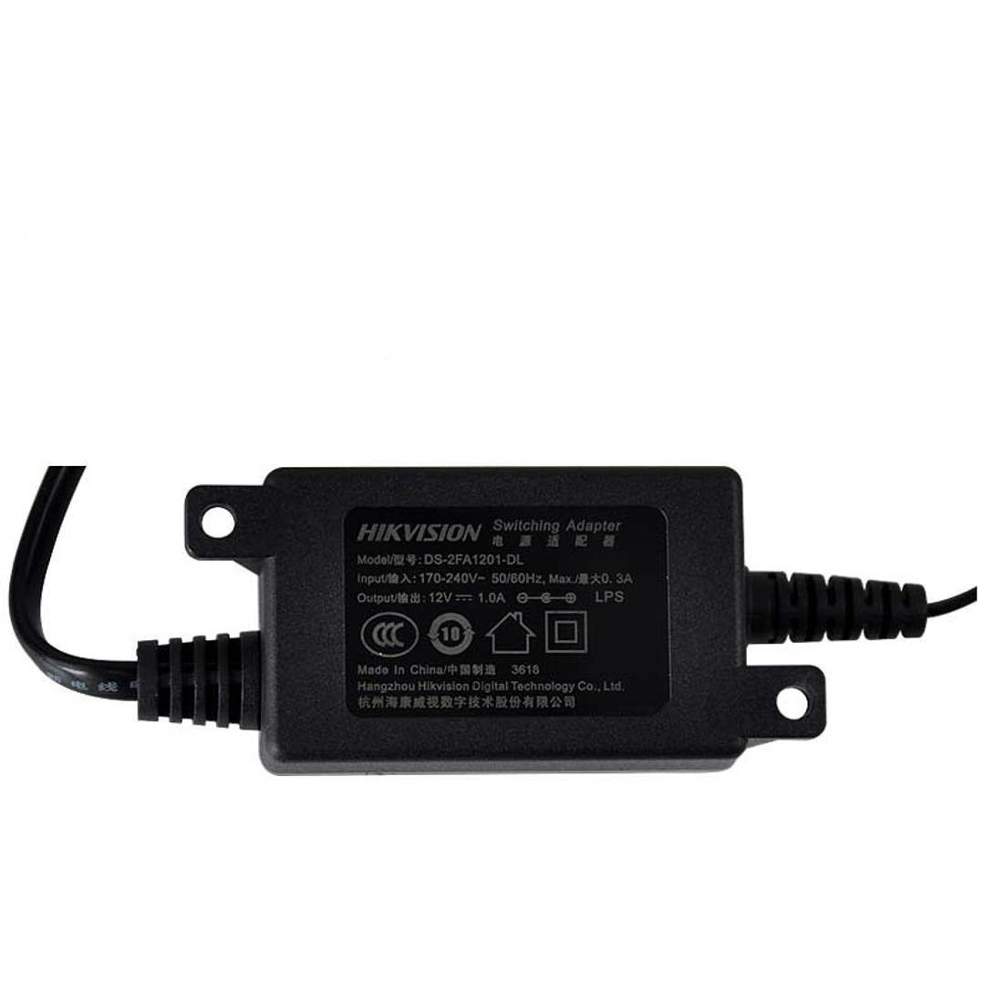 Fuente de alimentación 12v 1amp HIKVISION DS-2FA1201-DL  2