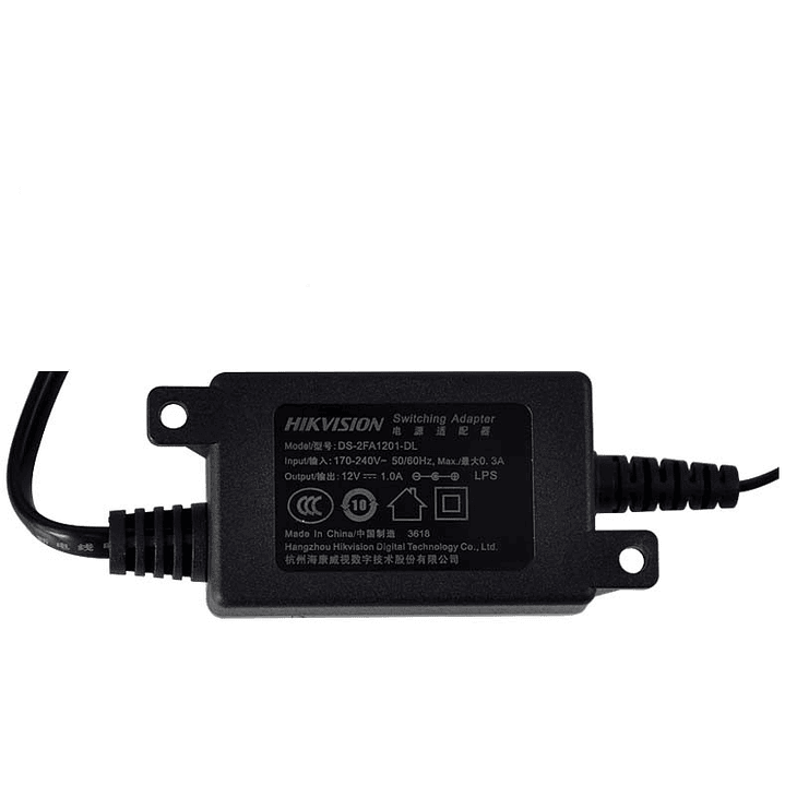 Fuente de alimentación 12v 1amp HIKVISION DS-2FA1201-DL  2
