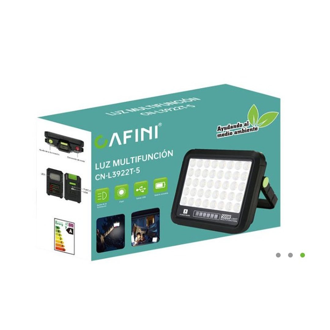 Reflector Portátil con Powerbank Cafini CN-L3922T-5  1