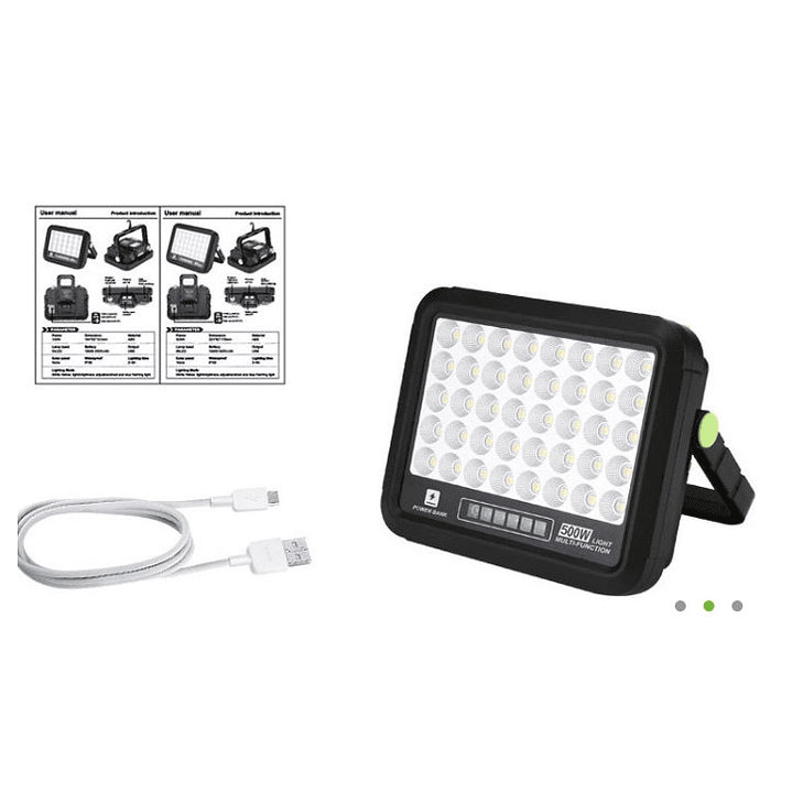 Reflector Portátil con Powerbank Cafini CN-L3922T-5  3