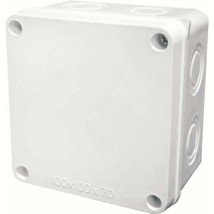 Cajas ModulaRES DE 10x10x7 Color Blanco para Accesorios de CCTV 2