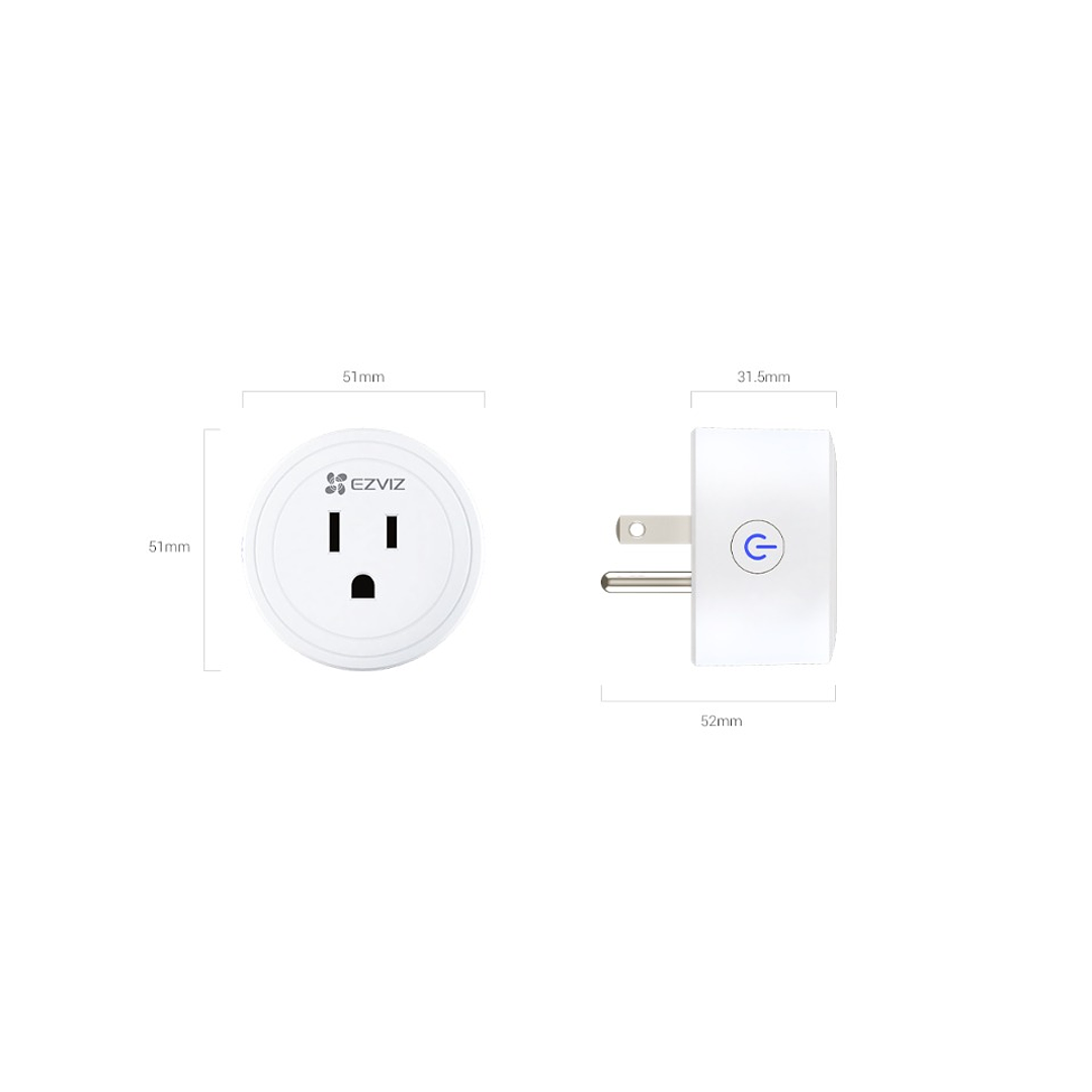 Enchufe Tomacorriente WIFI inteligente 220V- EZVIZ T30-10A  2