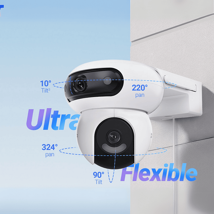 Cámara de Seguridad WIFI Dual 2K+ - EZVIZ CS-H90  2