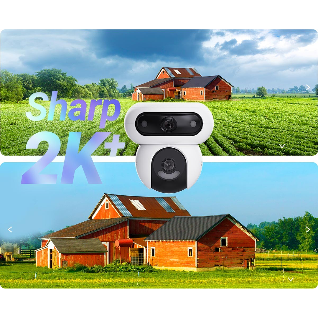 Cámara de Seguridad WIFI Dual 2K+ - EZVIZ CS-H90  3