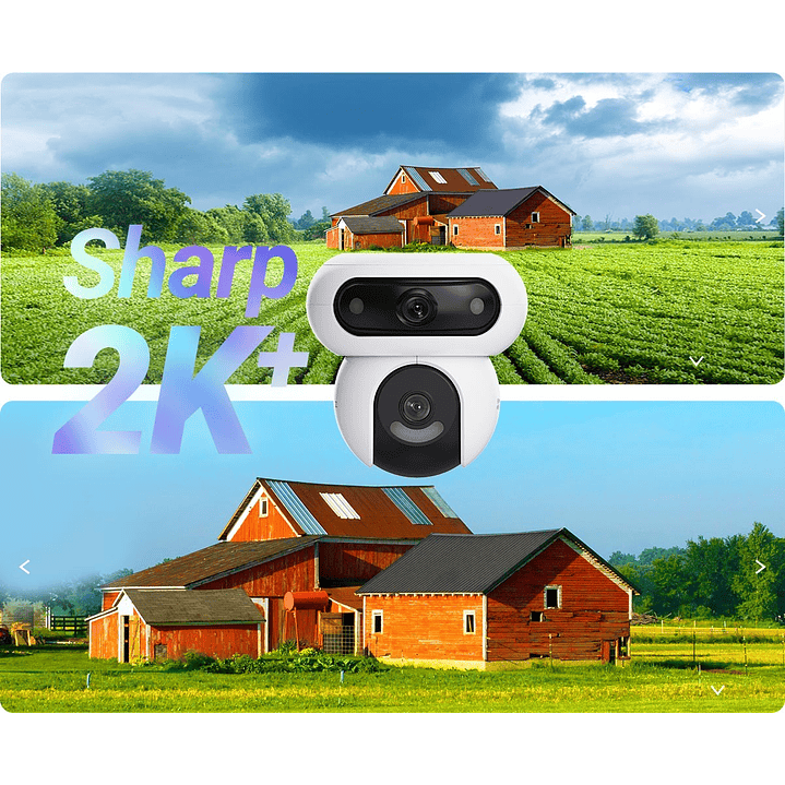 Cámara de Seguridad WIFI Dual 2K+ - EZVIZ CS-H90  3