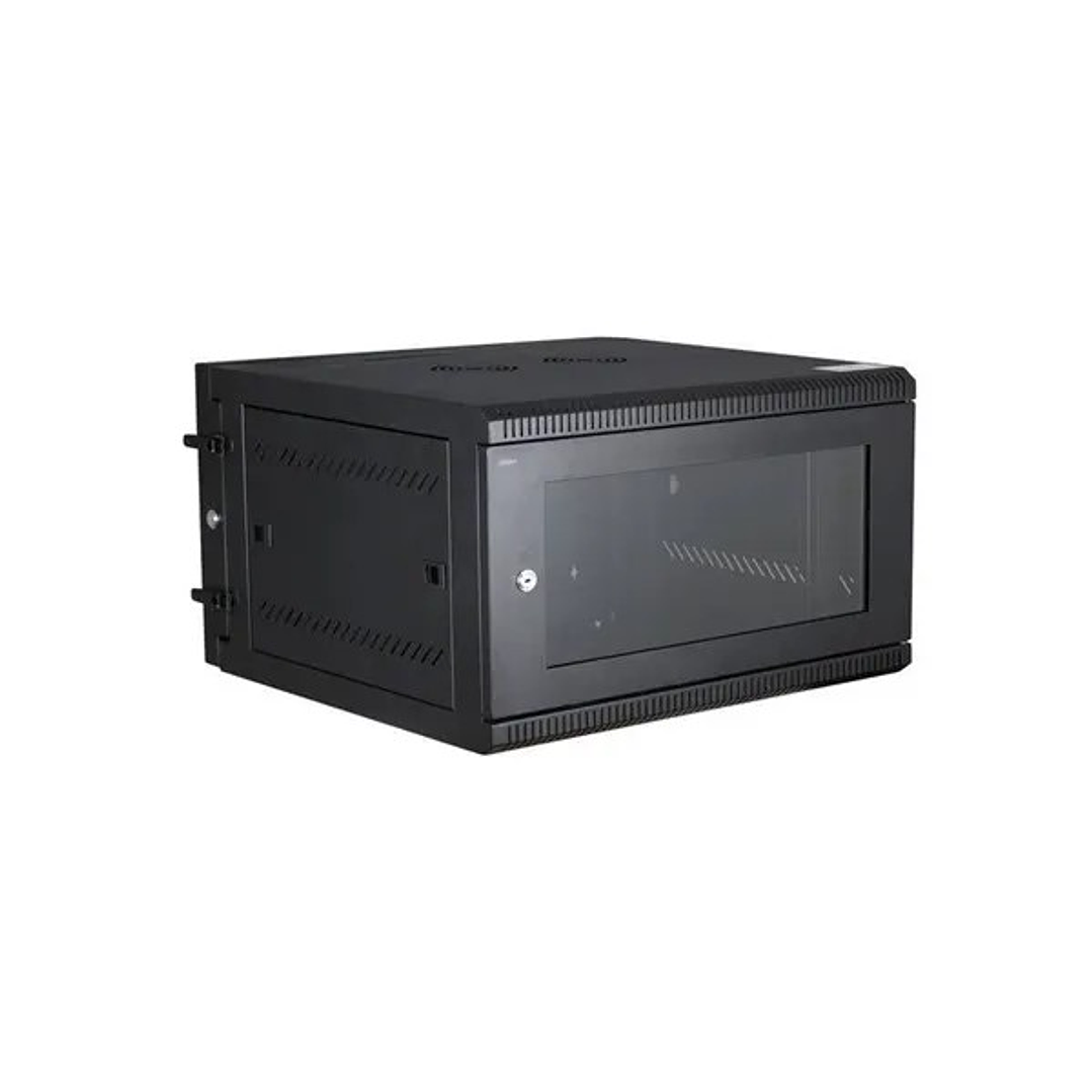 Gabinete de pared 6RU puerta de vidrio ZKTECO ZK-R6U-5406A 1