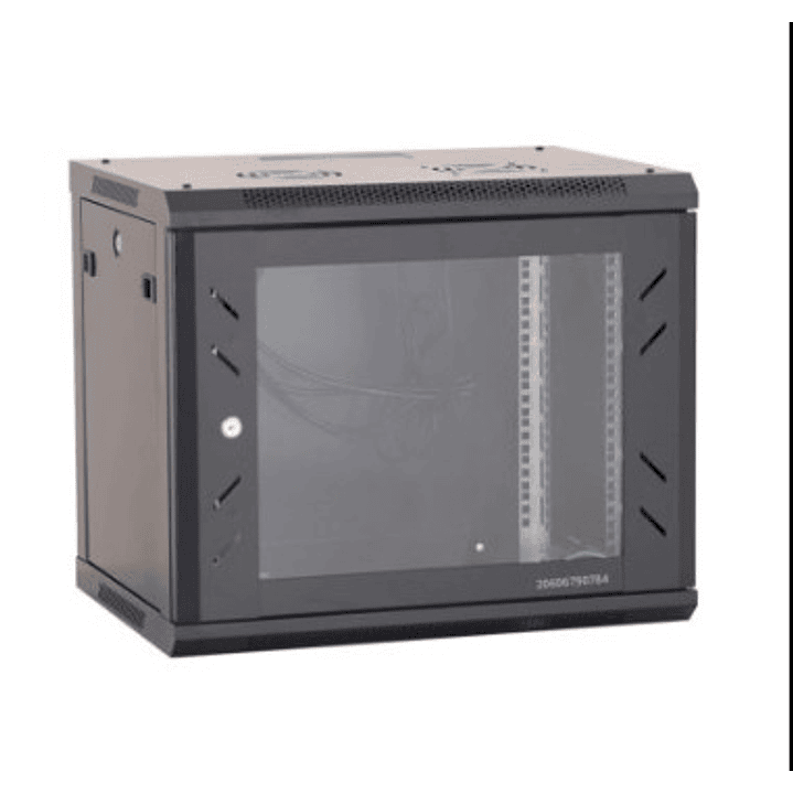 Gabinete de pared 9RU puerta de vidrio ZKTECO ZK-R9U-5409A  2
