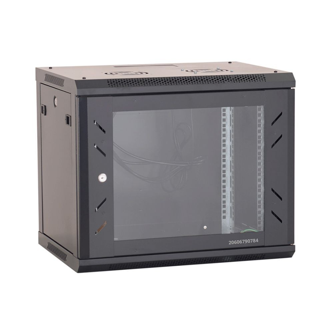 Gabinete de pared 9RU puerta de vidrio ZKTECO ZK-R9U-5409A  1