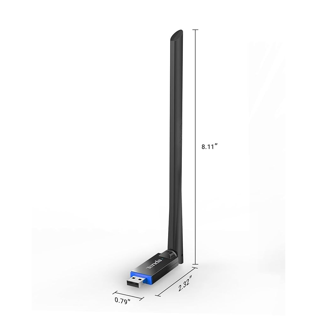 ADAPTADOR WI-FI USB TENDA U11 PRO, AX900 DUAL-BAND, WI-FI6 3
