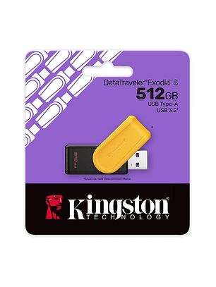 Memoria USB DataTraveler Exodia S 512 GB