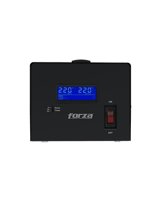 ESTABILIZADOR FORZA FVR-6002, 6000VA/3000W 3 Tomas