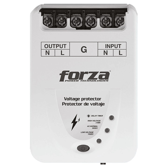 FORZA FVP-6630B Protector de voltaje 880J 6600W 1 toma 3