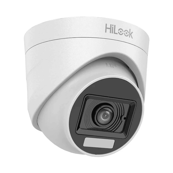 CÁMARAS SEGURIDAD HiLooK KIT 4 FHD 1080P C/Audio y Smart Hibrid Ligth 4