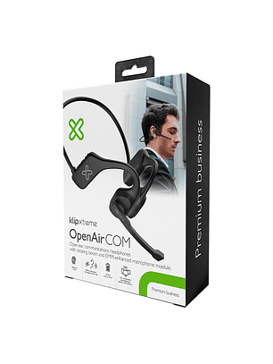  Auricular Inalámbrico Klip Xtreme KOE-750BK Micrófono Integrado Ligero Ergonomico