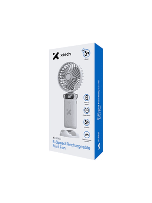 VENTILADOR XTECH XTA-900 RECARGABLE