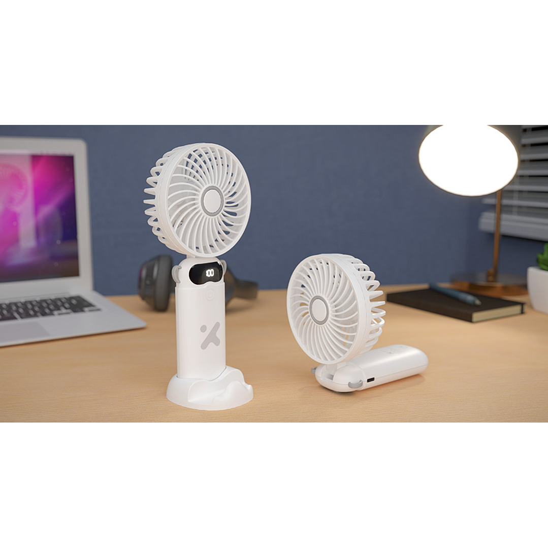 VENTILADOR XTECH XTA-900 RECARGABLE 3