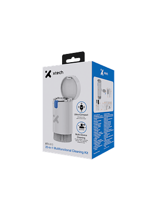 KIT DE LIMPIEZA XTECH XTA-910 20 EN 1 MULTIFUNCIONAL CLEANING KIT 