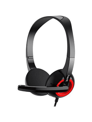 Audífono para PC Home Office H202D- HAVIT  mic incorporado Color Negro