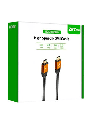 Cable HDMI high speed ZKTECO ZK-50HD-C version 2.0 4K 5M