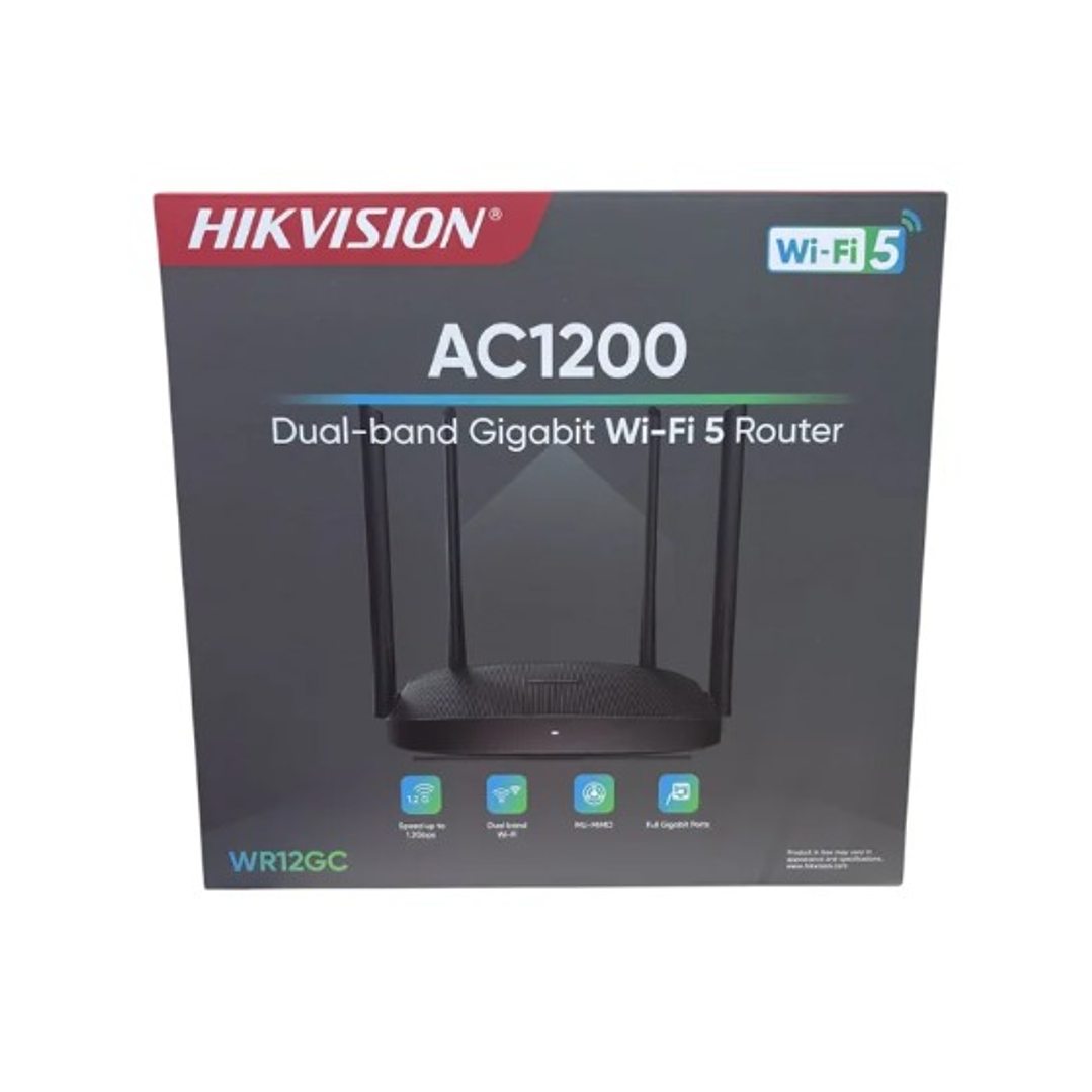 Router AC1200 Hikvision DS-3WR12GC Dual Band GIGABIT 1