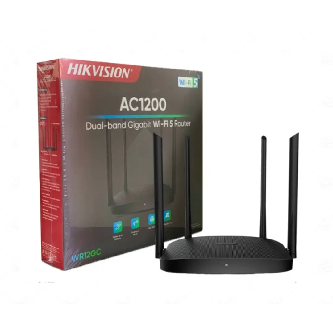 Router AC1200 Hikvision DS-3WR12GC Dual Band GIGABIT 1