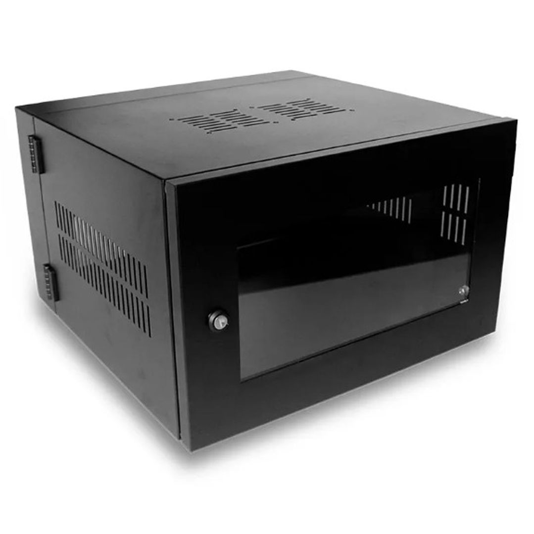 Gabinete de Pared 6RU de 2 Puertas 30x60x51 CM - NACIONAL 1