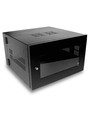 Gabinete de Pared 6RU de 2 Puertas 30x60x51 CM - NACIONAL