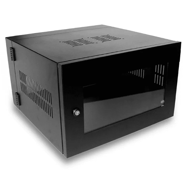 Gabinete de Pared 6RU de 2 Puertas 30x60x51 CM - NACIONAL 1