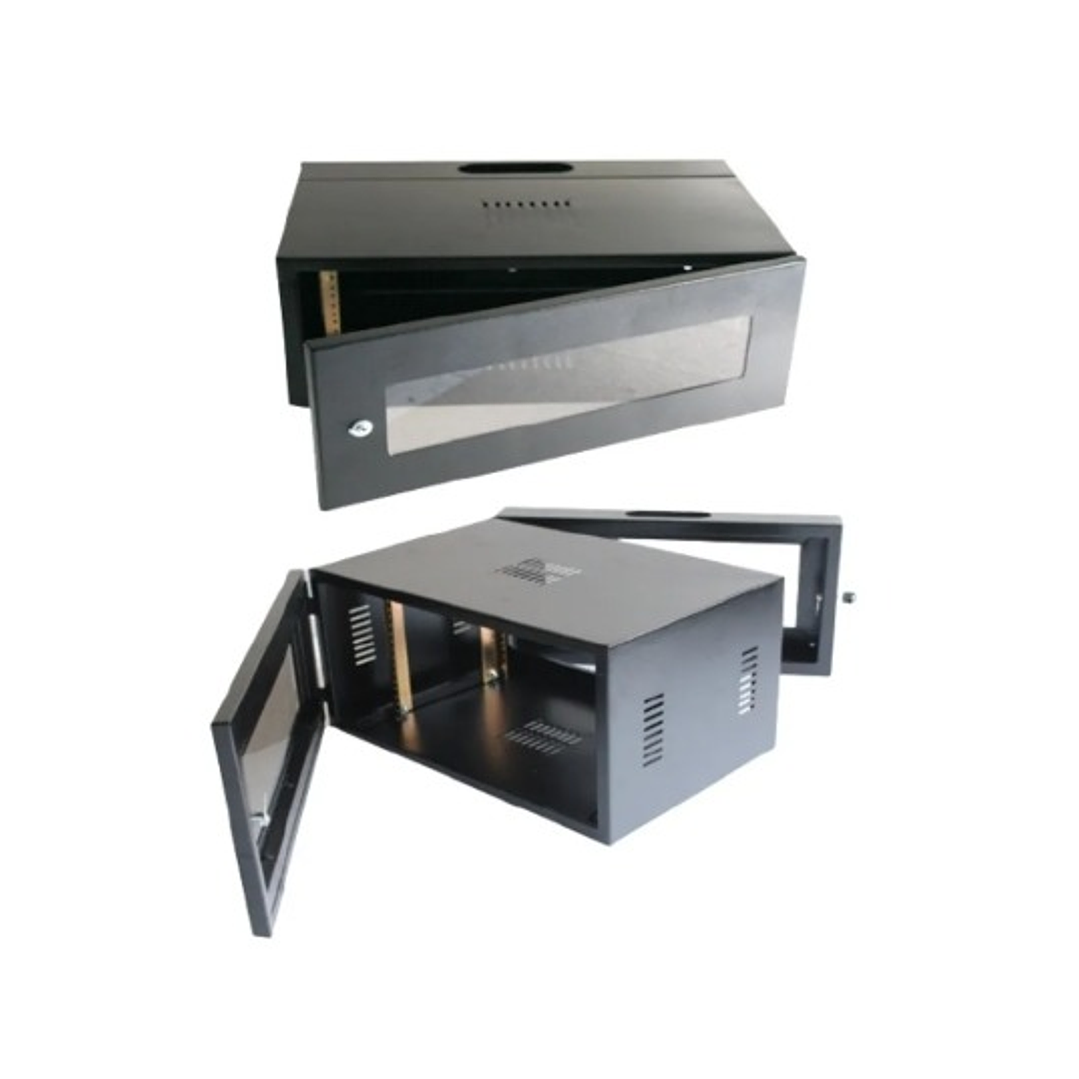 Gabinete de Pared 6RU de 2 Puertas 30x60x51 CM - NACIONAL 2