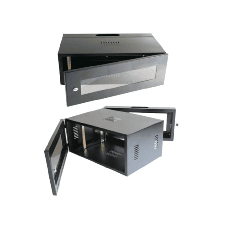 Gabinete de Pared 6RU de 2 Puertas 30x60x51 CM - NACIONAL 2