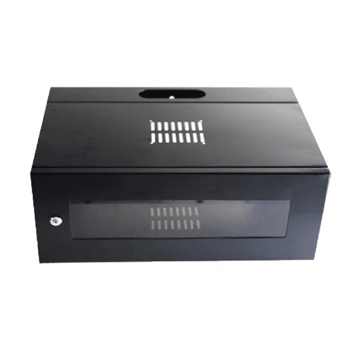 Gabinete de Pared 4RU de 2 Puertas 24.5x55x41 CM - NACIONAL 2