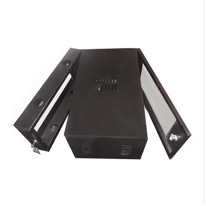 Gabinete de Pared 4RU de 2 Puertas 24.5x55x41 CM - NACIONAL 3