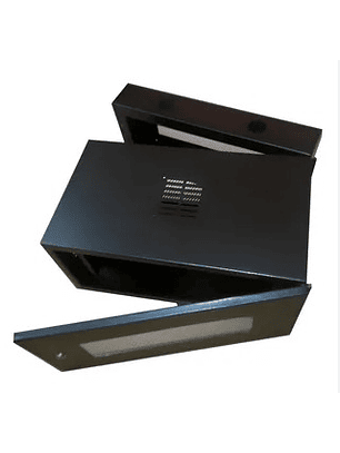 Gabinete de Pared 4RU MINI Abatible 24.5x40x35 CM - NACIONAL