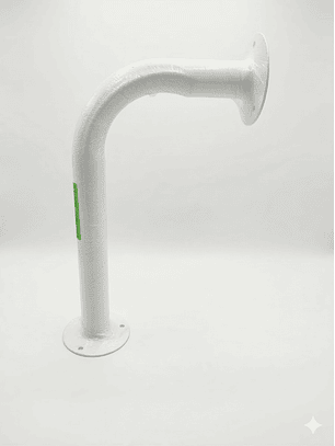 Soporte de Brazo Curvo 35 x 15cm para Cámaras de Seguridad