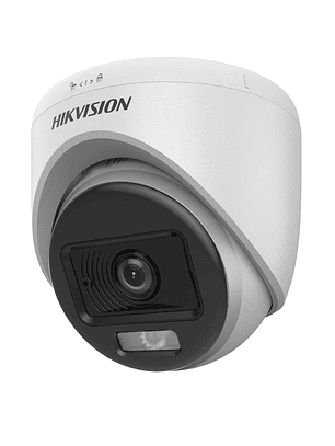 Cámara de Seguridad 5MP Color Vu HIKVISION DS-2CE70KF0T-LPFS Lente Fijo IR20 Audio