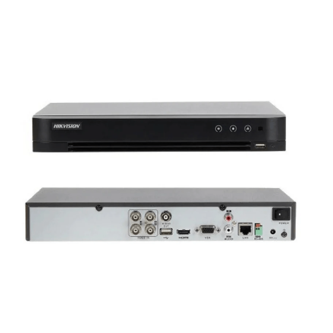 Grabador DVR 4 Canales 1080P HIKVISION iDS-7204HQHI-M1/XT 1HDD Acusense 2