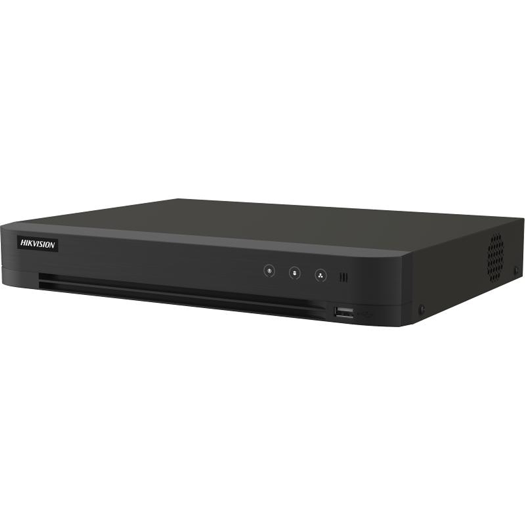 DVR 8CH 5MP 3K HK-IDS7208HUHI-M1/XT AcuSense 1HDD Con Analítica  1