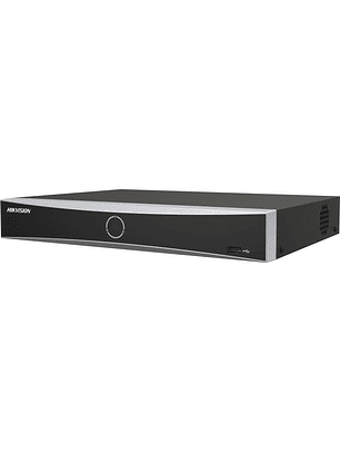 Grabador NVR PoE 8 Canales 4K HIKVISION DS-7608NXI-K1/8P  1HDD Acusense 80Mbps