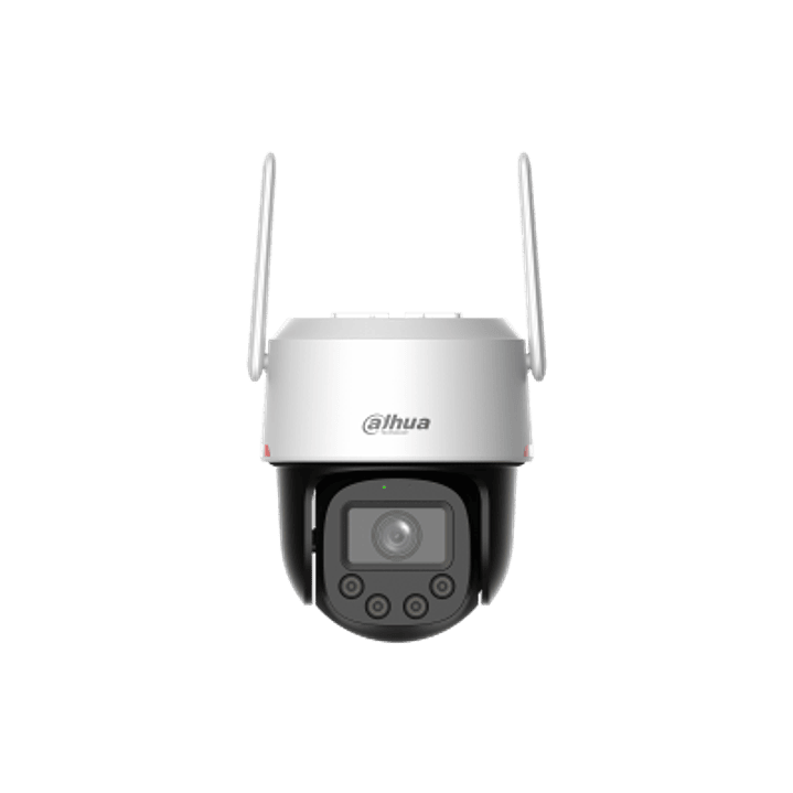 Cámara 4G Wizcolor de 4MP  Dahua IPC-PT2449C1-ST4G-PV de focal fija para exterior con función de giro e inclinación. 2
