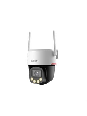 Cámara para exterior WizColor Dahua P5F-PV de 5 MP con Wi-Fi, función panorámica e inclinación.