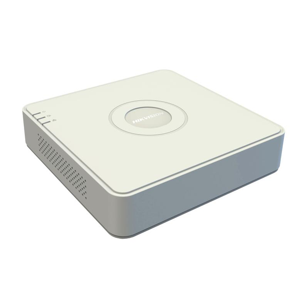 Grabador NVR PoE 4 Canales HIKVISION DS-7104NI-Q1/4P 1080P 1HDD 1